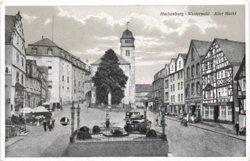 Hachenburg Westerwald - Alter Marktatt