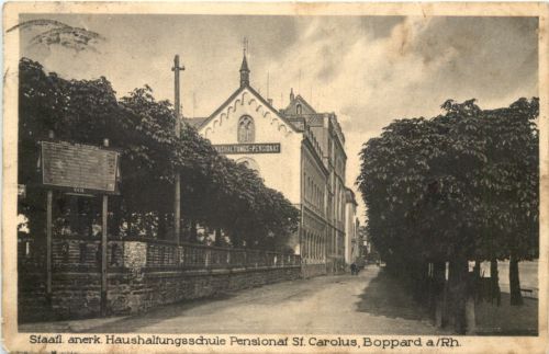 Boppard - Haushaltungsschule Pensionat St. Varolus