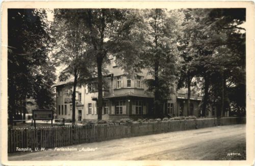 Templin - Ferienheim Aufbau
