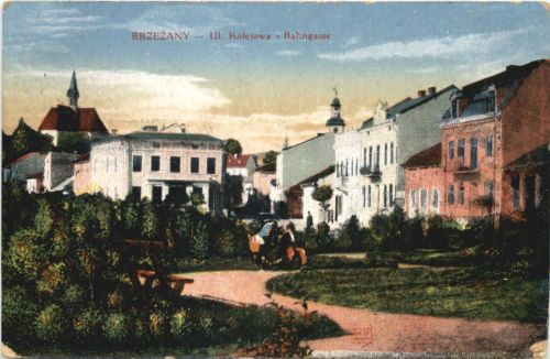 Brzezany - Bahngasse - Feldpost
