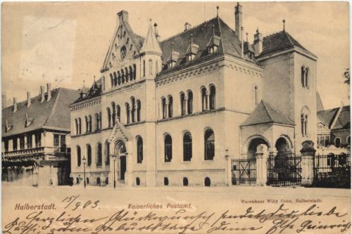 Halberstadt - Kaiserliches Postamt