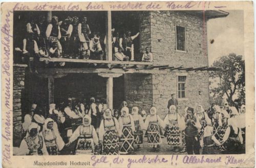 Macedonische Hochzeit - Feldpost
