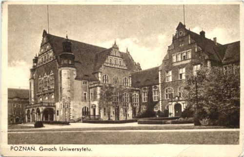 Poznan - Gmach Uniwersytetu