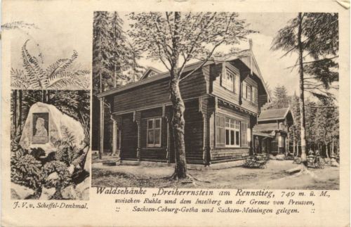 Waldschänke Dreiherrnstin am Rennsteig
