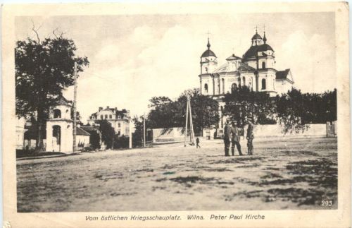 Wilna - Peter Paul Kirche - Feldpost