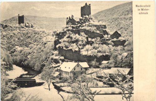 Manderscheid im Winterschmck