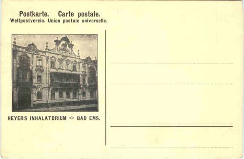 Bad Ems - Heyers Inhalatorium