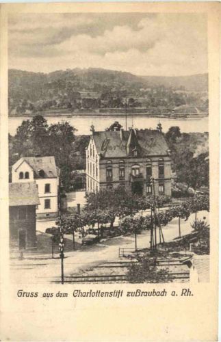 Gruss aus dem Charlottenstift zu Braubach am Rhein