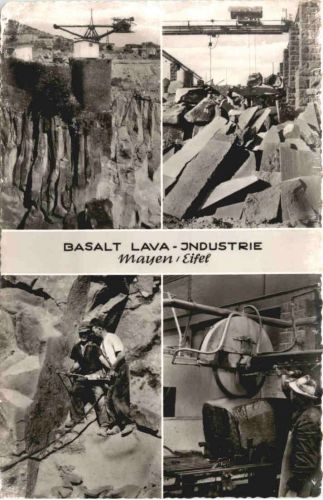 Mayen - Basalt Lava industrie