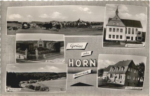 Gruss aus Horn Hunsrück