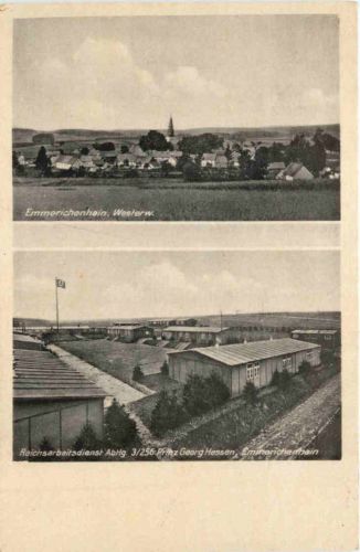 Emmerichenhain Westerwald - RAD Reichsarbeitsdienst 3. Reich