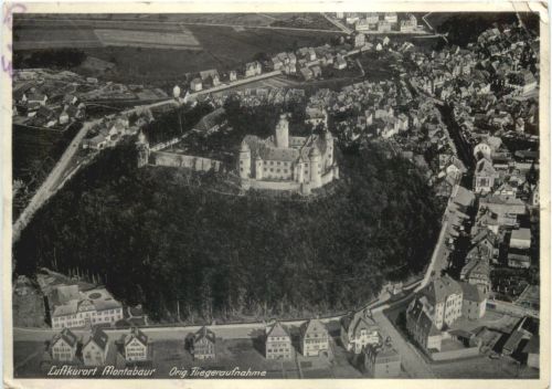 Montabaur Westerwald - Fliegeraufnahme