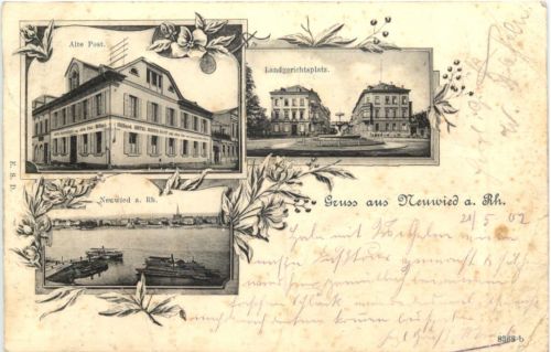 Gruss aus Neuwied am Rhein