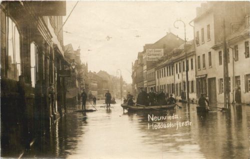 Neuwied am Rhein - Heddesdorferstrasse - Überschwemmung
