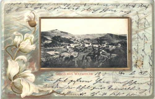 Gruss aus Waxweiler - Litho