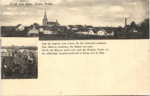 Gruss aus Auw - Kreis Prüm