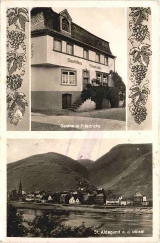 St. Aldegund Mosel - Gasthaus Friedrichs