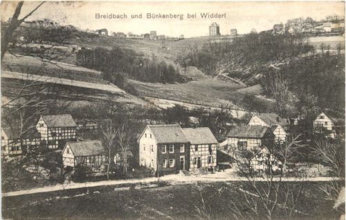 Breidbach und Bünkenberg bei Widdert - Solingen