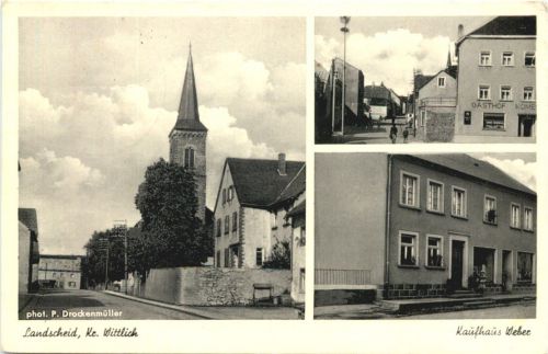 Landscheid - Kr. Wittlich - Kaufhaus Weber