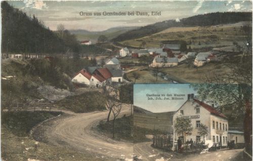 Gruss aus Gemünden bei Daun Eifel