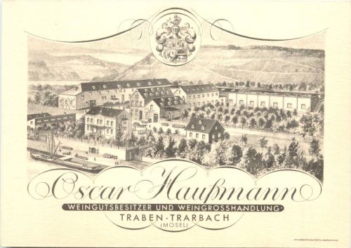 Traben-Trarbach - Oscar Haußmann Weingrosshandlung