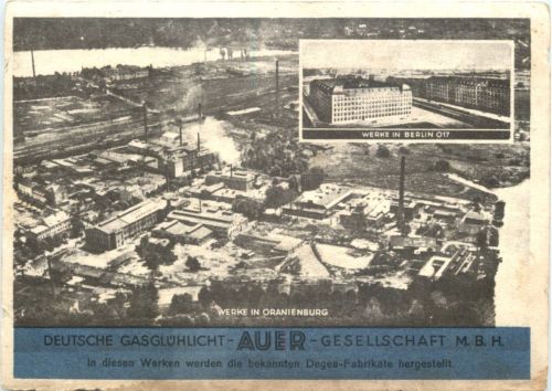 Berlin - Deutsche Gasglühlicht Auer Gesellschaft