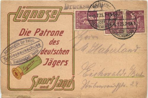 Jagd - Lignose - Die Patrone des deutschen Jägers