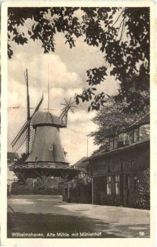 Wilhelmshaven - Alte Mühle mit Mühlenhof