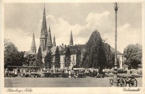 Oldenburg - Wochenmarkt