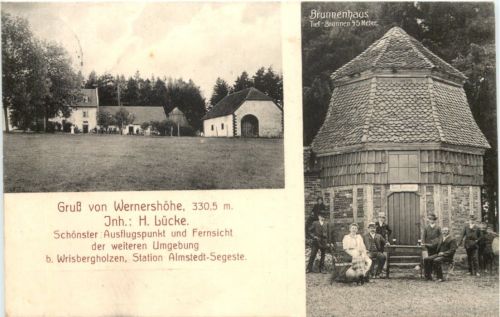 Gruss von Wernershöhe bei Wrisbergholzen