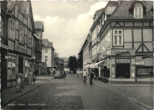 Uelzen in Hann. - Bahnhofstrasse