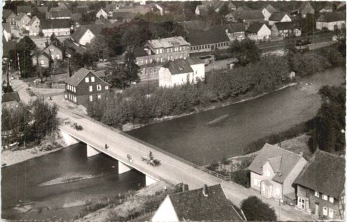 Wulften Harz - Oderbrücke mit Bahnhof