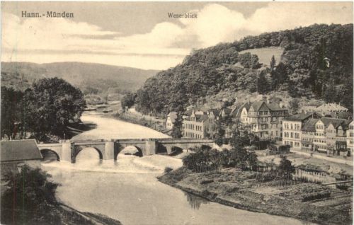 Hann.-Münden - Weserblick