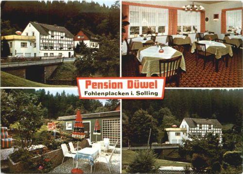 Fohlenplacken im Solling - Pension Düwel