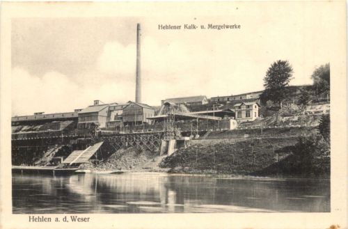 Hehlen an der Weser - Hehlener Kalk und Mergelwerke