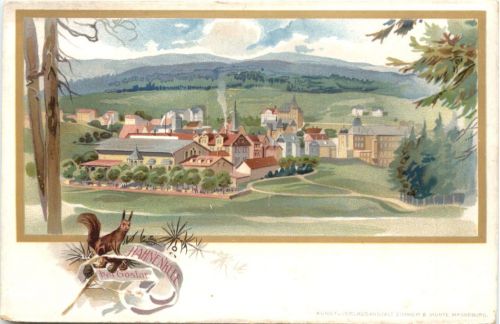 Hahnenklee bei Goslar - Litho