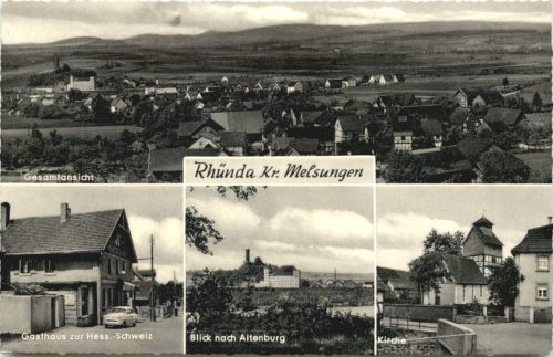 Rhünda Kr. Melsungen - Felsberg