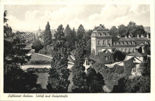 Arolsen - Schloss und Hauptstrasse
