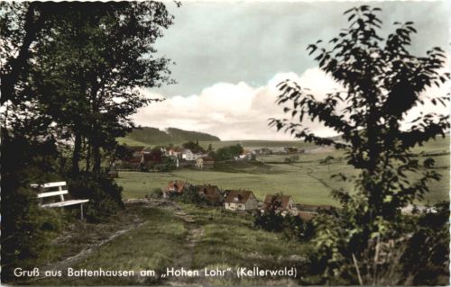 Gruss aus Battenhausen am Hohen Lohr