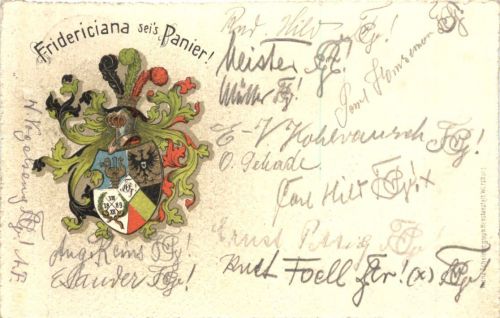 Marburg - Fridericiana seis Panier - Studentika