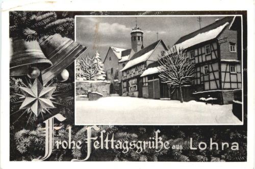 Frohe Festtagsgrüsse aus Lohra