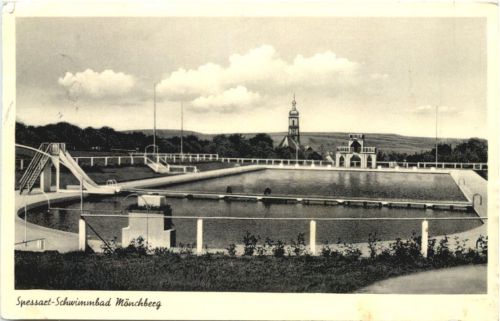 Spessart Schwimmbad Mönchberg