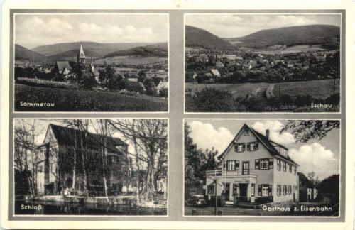 Eschau im Spessart - Gasthaus Zur Eisenbahn