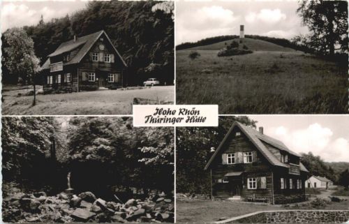 Hohe Rhön - Thüringer Hütte - Nordheim Rhön