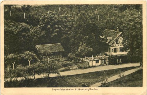 Rothenburg Tauber - Toplerfelsenkeller