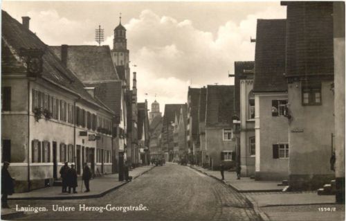 Lauingen - Untere Herzog Georgstrasse