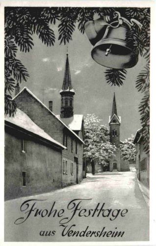 Frohe Festtage aus Vendersheim