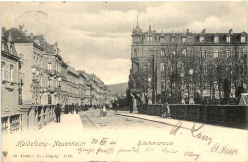Heidelberg-Neuenheim - Brückenstrasse