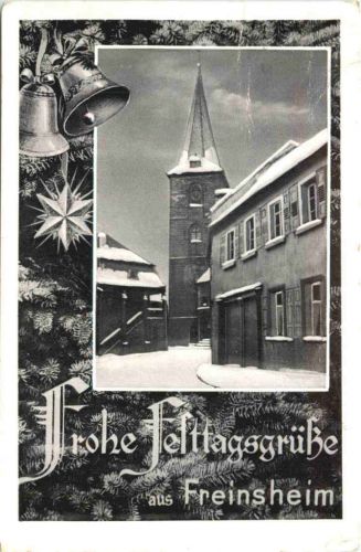 Frohe Festgrüße aus Freinsheim