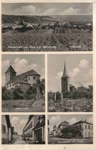 Weisenheim am Berg an der Weinstrasse
